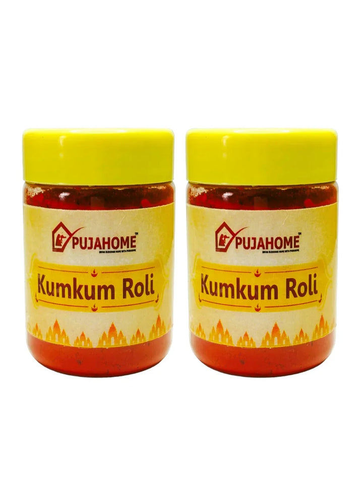 Roli Pure Haldi Kumkum - Original Puja Roli | Natural & Pure kumkum (50g)