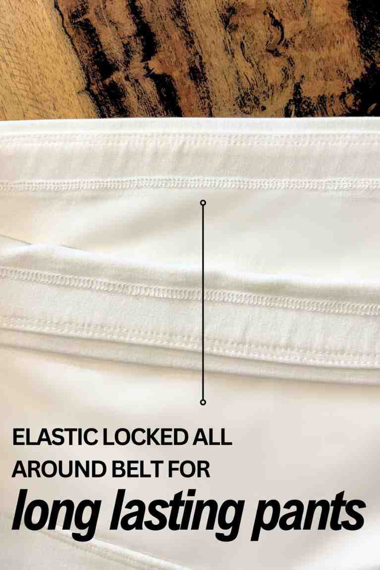 Plus Size White Tummy Shaper Straight Fit Pants