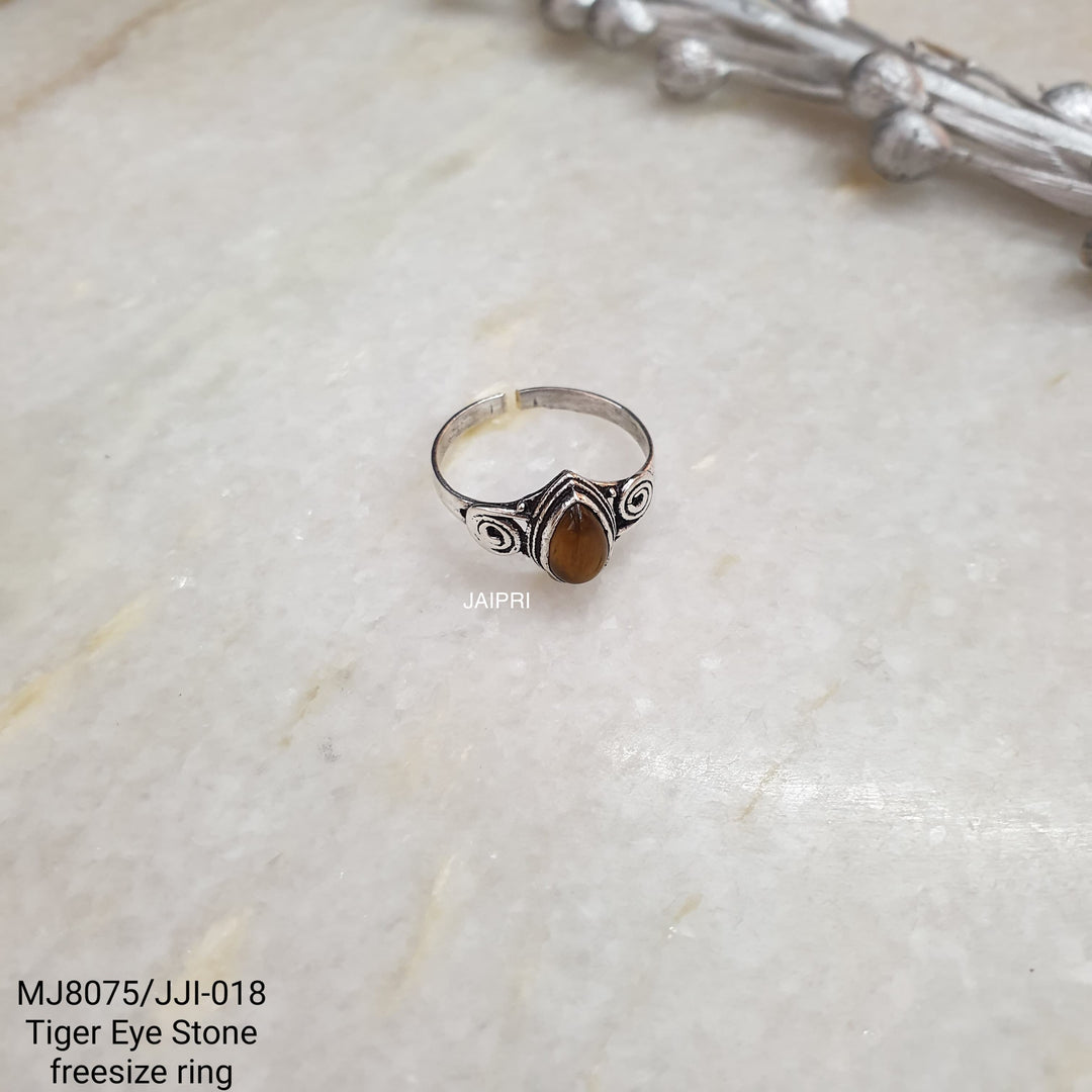 Tiger Eye Drop | Stone Freesize Ring Exclusive