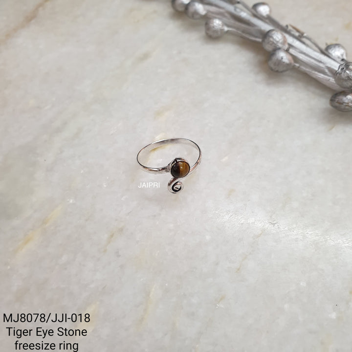 Tiger Eye Stone | Designer Adjustable Ring Signature Design
