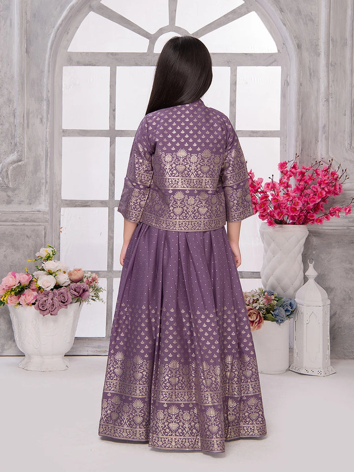 Affordable Georgette Anarkali Gown | Flared Style with Jacket
