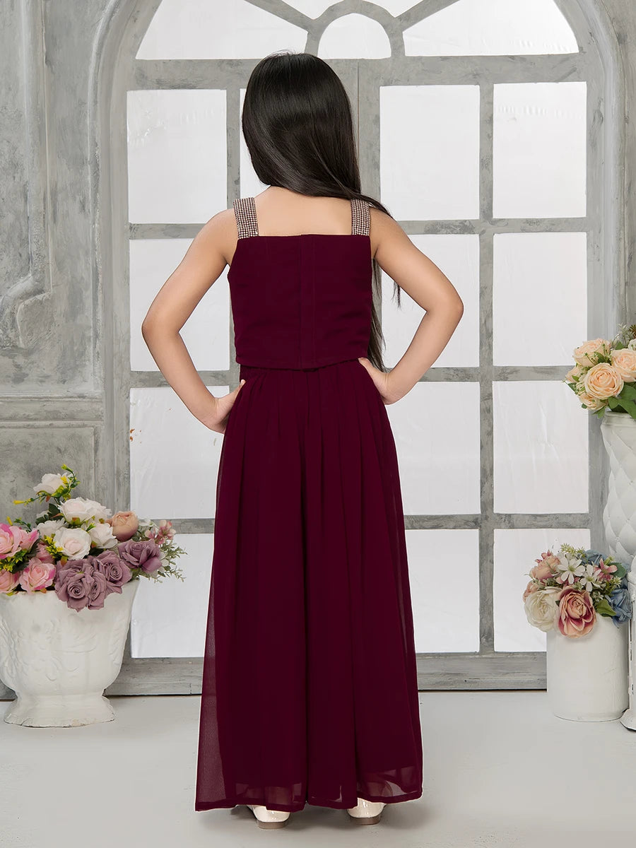Festive Embroidered Palazzo | Fashionable Ethnic Attire