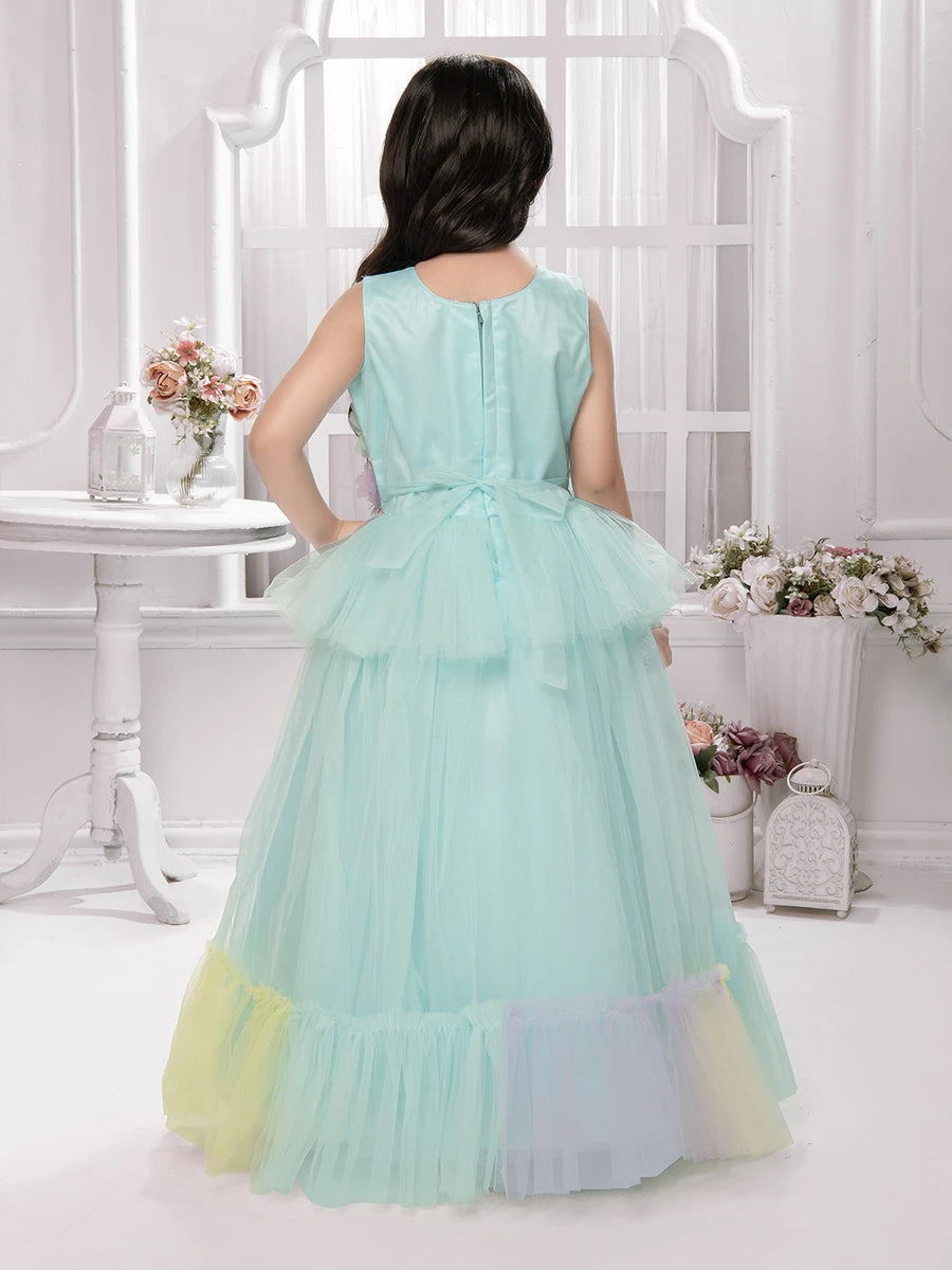Luxurious Net Anarkali Gown | Perfect for Weddings & Parties