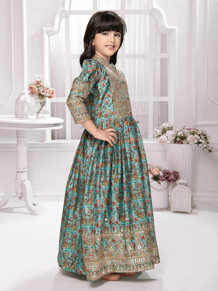 Beautiful Embellished Kids Anarkali | Stylish Party Dress