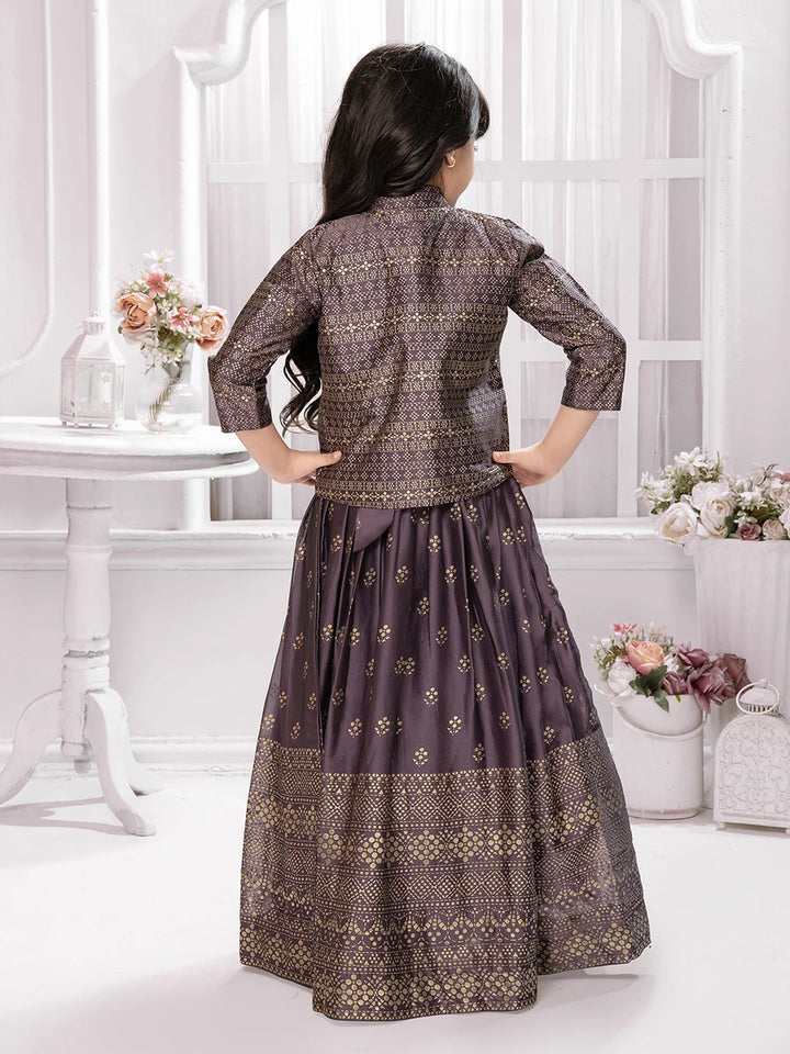 Modern Georgette Anarkali Gown | Stunning Flared Dress with Jacket