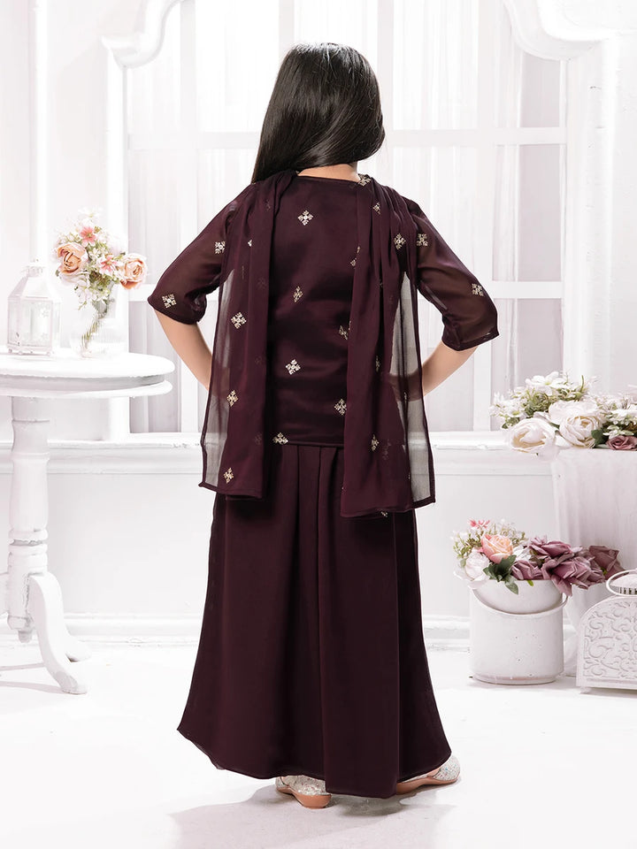 Starlit Elegance Palazzo Set | Party-Perfect Outfit for Kids