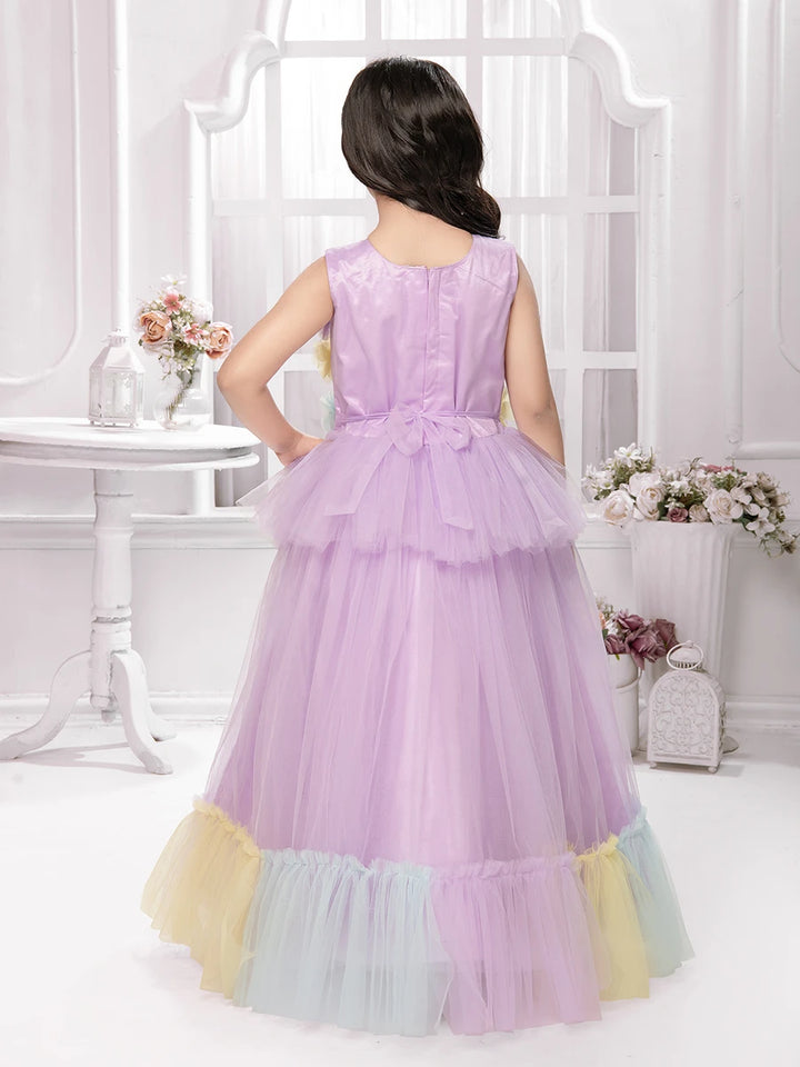 Luxurious Net Anarkali Gown | Perfect for Weddings & Parties