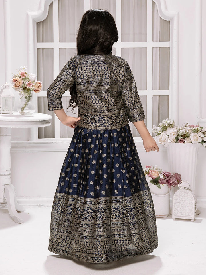 Modern Georgette Anarkali Gown | Stunning Flared Dress with Jacket