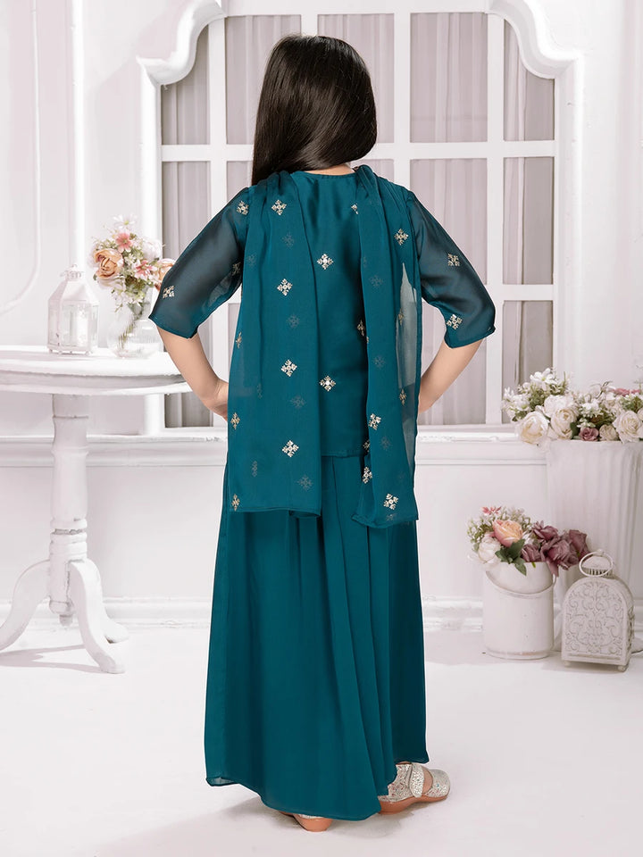 Starlit Elegance Palazzo Set | Party-Perfect Outfit for Kids