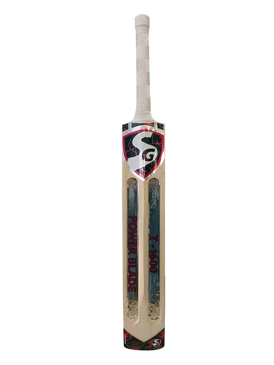 SG T-1600 Kashmir Willow Cricket Bat (Design May Vary)