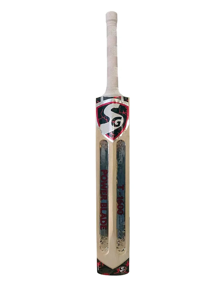 SG T-1600 Kashmir Willow Cricket Bat (Design May Vary)