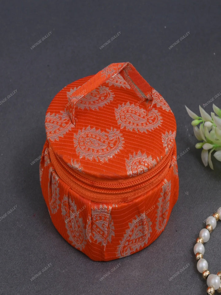 Embroidery Bangle Box Organizer | Stylish Storage for Bangles