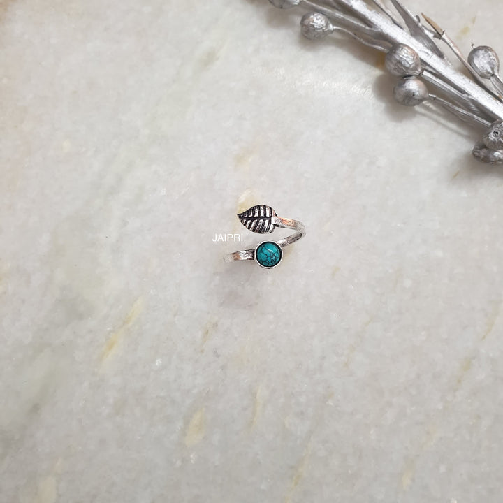 Turquoise Stone | Adjustable Handmade Ring Edition