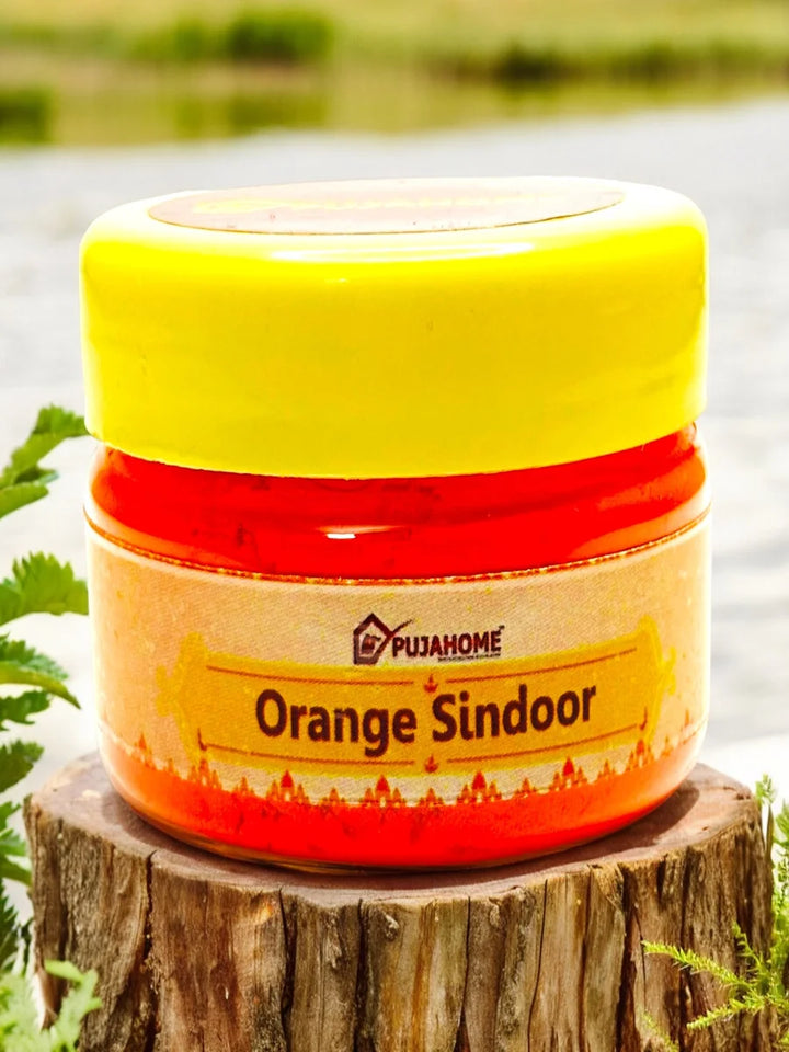 Original Premium Quality Hanuman Ji Sindoor | 100% Pure Orange Sindoor (100 grams)