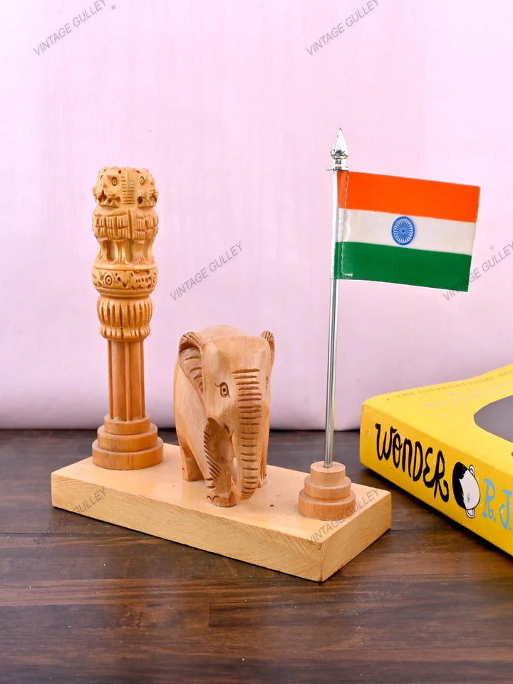 Wooden Penstand | Quality Craftsmanship | Ideal Gift for Any Occasion