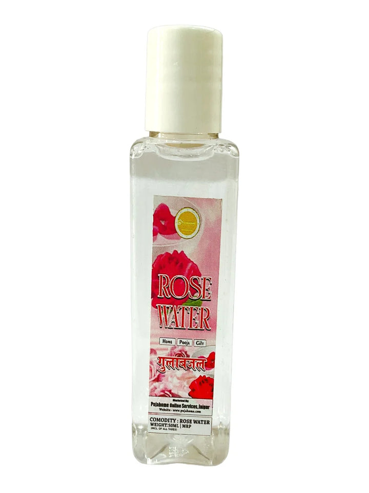 Rose Water For Puja | Gulab Jal For Puja Purpose (Pack Of 2) 50ML each