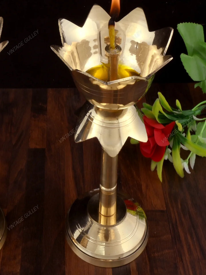 Brass Diya | Exquisite Handcrafted Design for Festive Celebrations