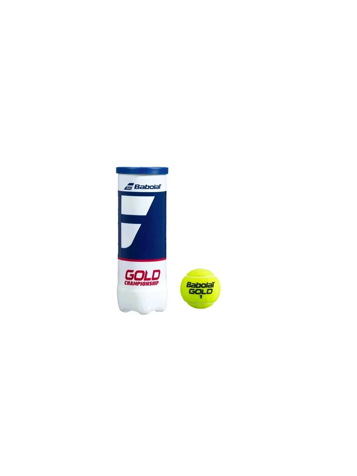 Babolat Gold Championship Tennis Ball: Durable and High-Performance Tennis Balls for Training and Competition on All Surfaces