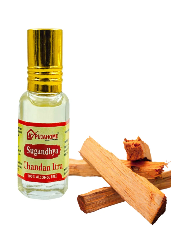 Sugandhya Chandan Itra For Puja 5ML (Pack of 4)