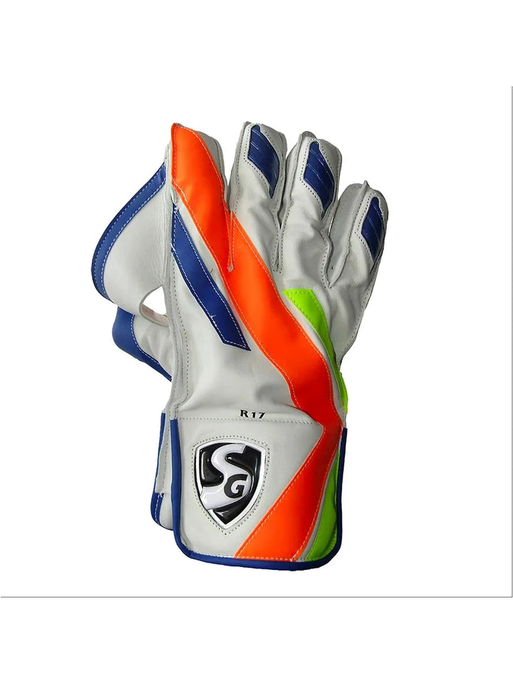 SG R 17 Wicket Keeping Gloves (Multi-Color)