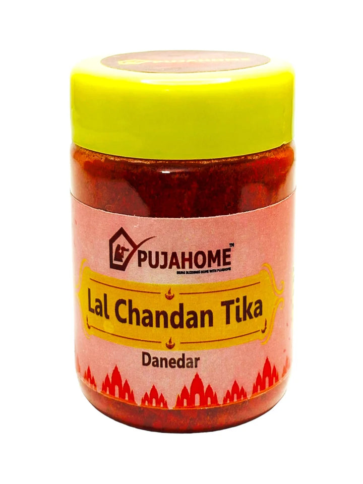 Premium Lal Chandan Tika Danedar 100 Gram Box