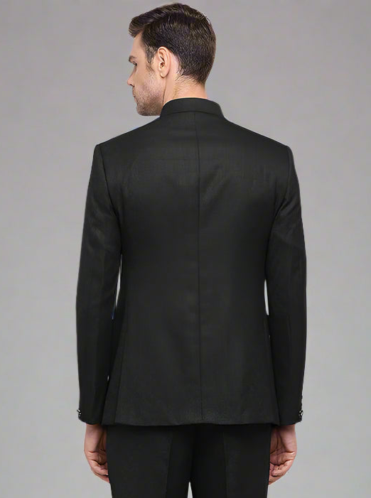 Black Jodhpuri Suit for Men | Elegant and Comfortable Terry Rayon