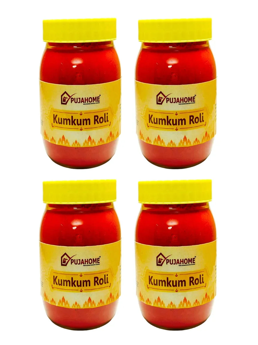Roli Pure Haldi Kumkum - Original Puja Roli | Natural & Pure kumkum (250g)