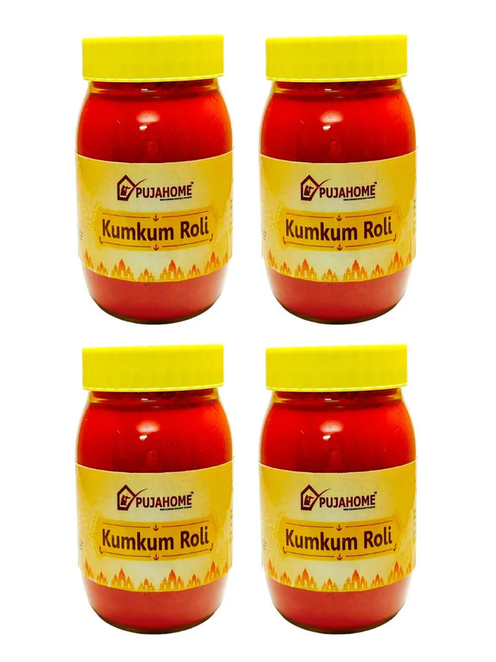 Roli Pure Haldi Kumkum - Original Puja Roli | Natural & Pure kumkum (250g)