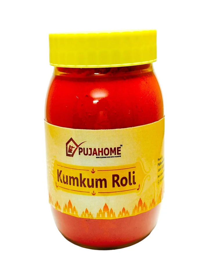 Roli Pure Haldi Kumkum - Original Puja Roli | Natural & Pure kumkum (250g)