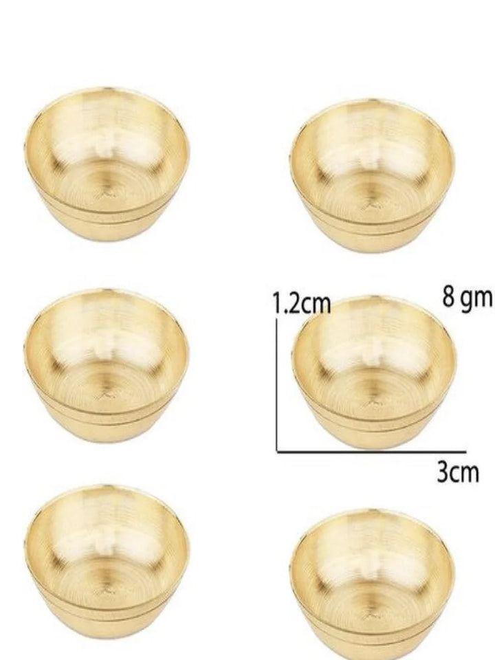 Premium Brass Diya | Handmade Oil Lamp for Home and Puja Decor