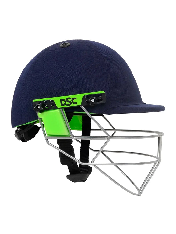 DSC Edge Pro Cricket Helmet: High-Impact ABS Shell Helmet with Aerodynamic Grill Design and Ultra-Soft Padding