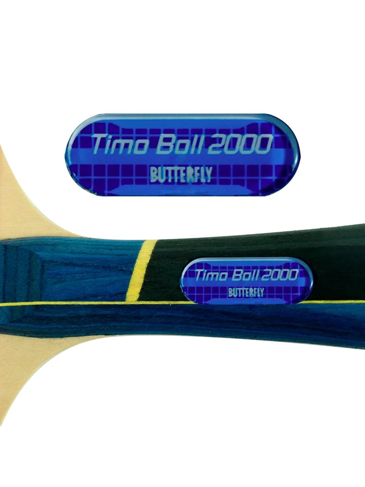 Butterfly Timo Boll 2000 Table Tennis Racquet (81 g): High-Speed Table Tennis Racket for Novice and Intermediate Players
