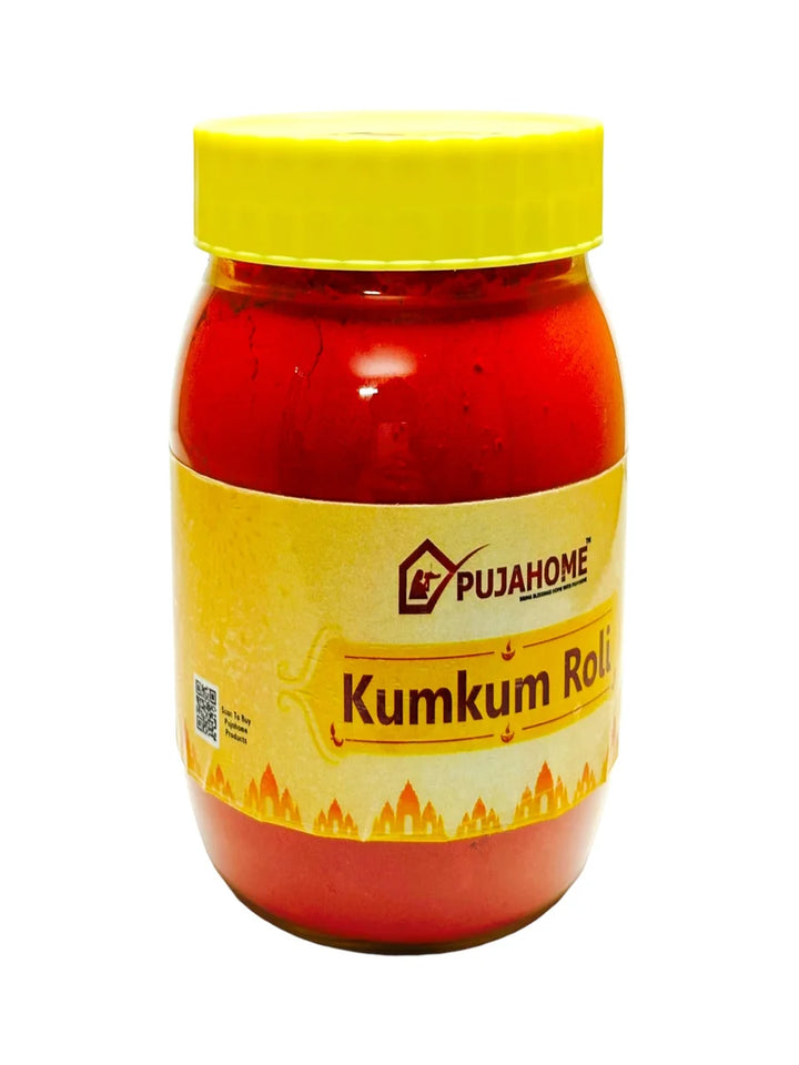 Roli Pure Haldi Kumkum - Original Puja Roli | Natural & Pure kumkum (250g)