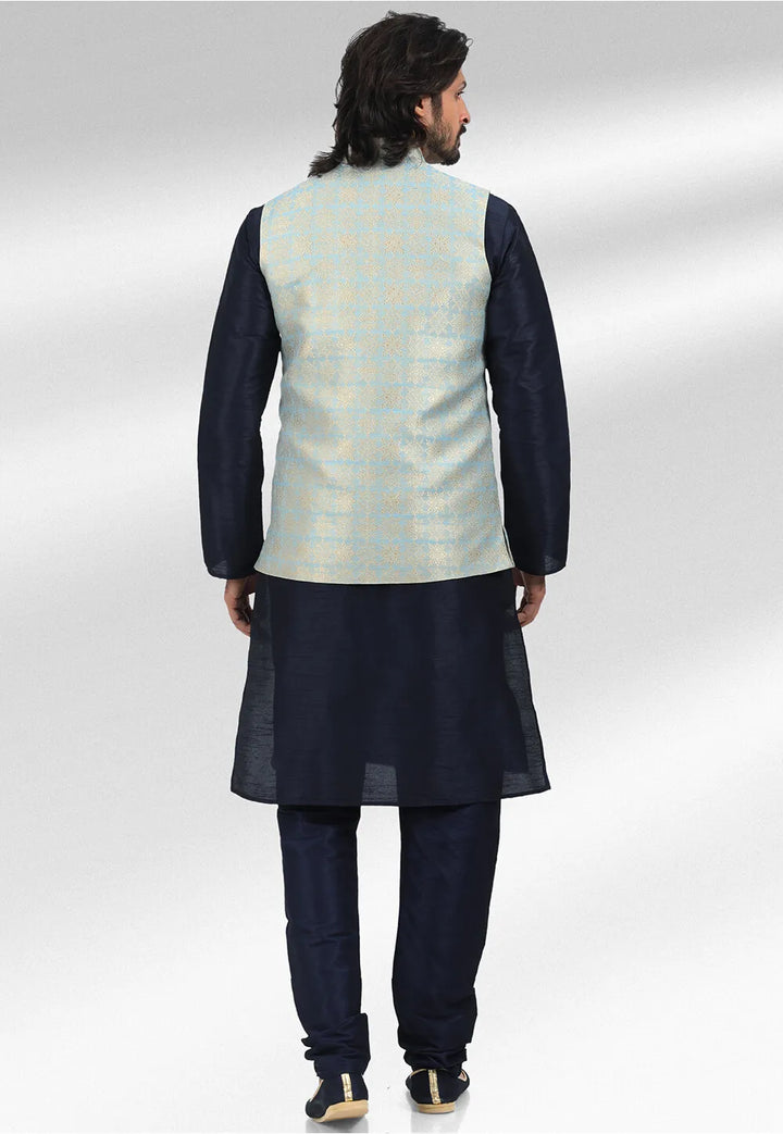 Luxurious Handcrafted banarasi silk Premium Kurta Pajama | Designed to Elevate Your Style for Cultural Events