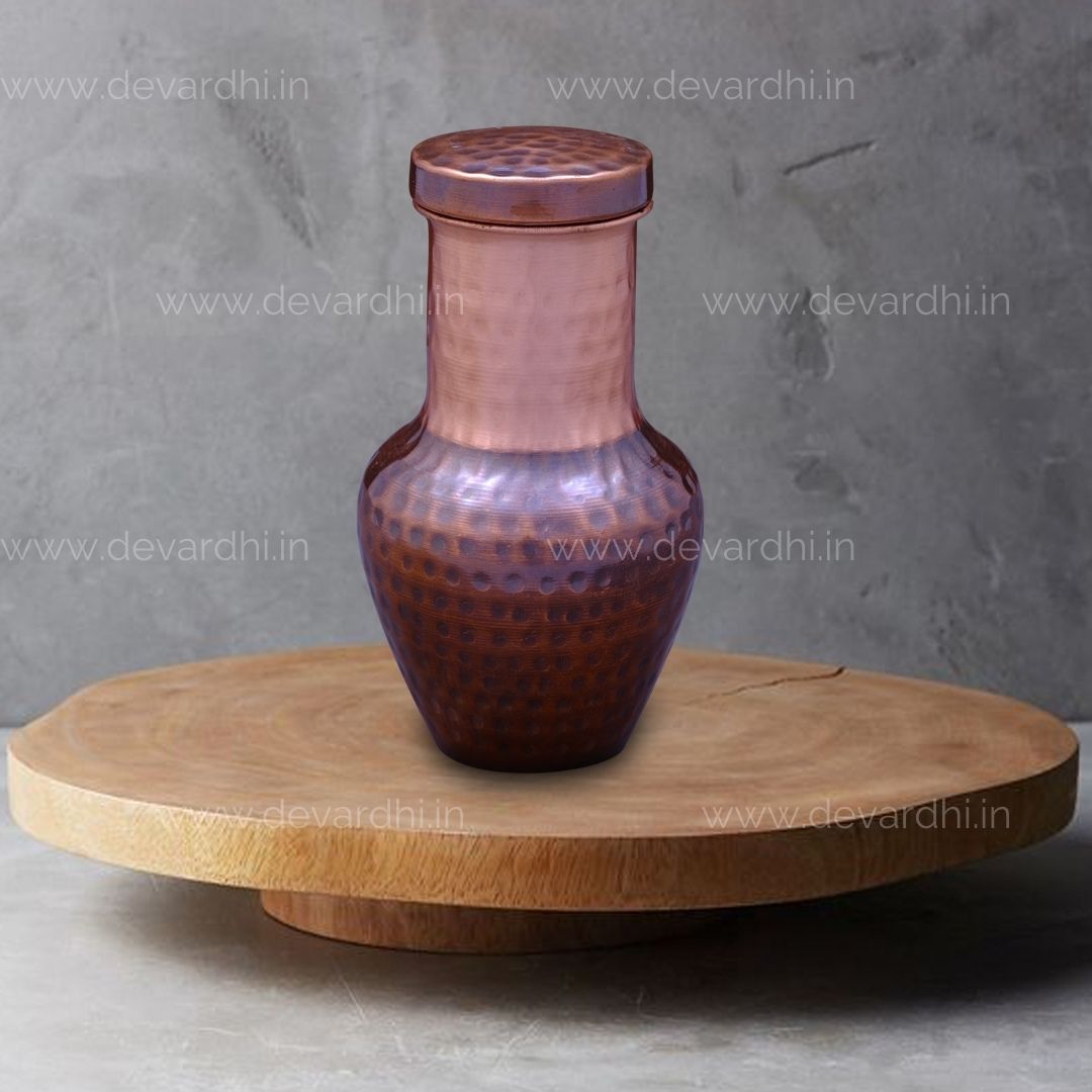 Shivam Copper Antique Jar | High-Quality Rust-Resistant Décor
