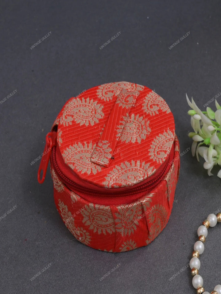 Embroidery Bangle Box Organizer | Stylish Storage Solution for Bangles