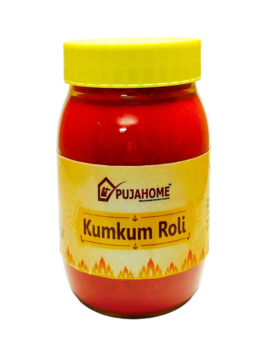 Roli Pure Haldi Kumkum - Original Puja Roli | Natural & Pure kumkum (250g)