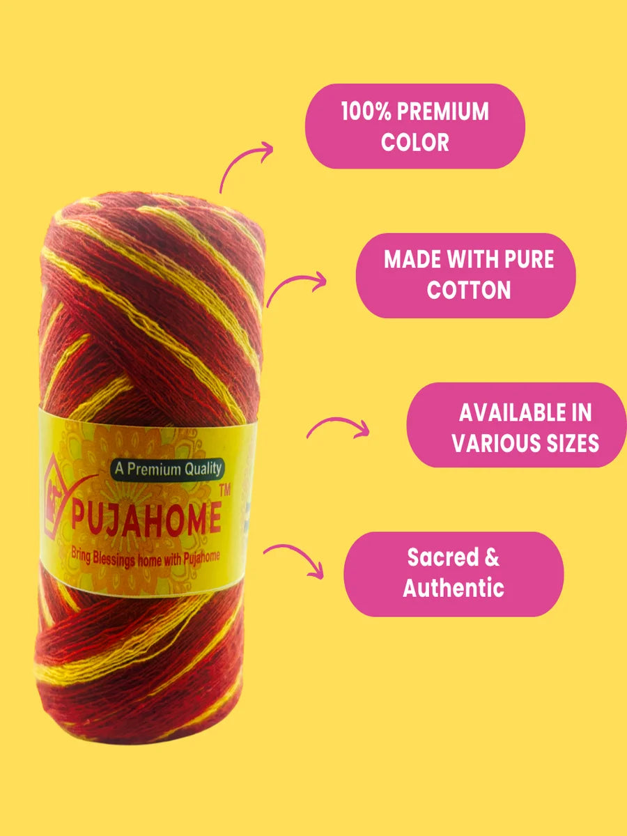 Kalawa Raksha Sutra Moli Dhaga 100% Cotton - Each 40 Grams