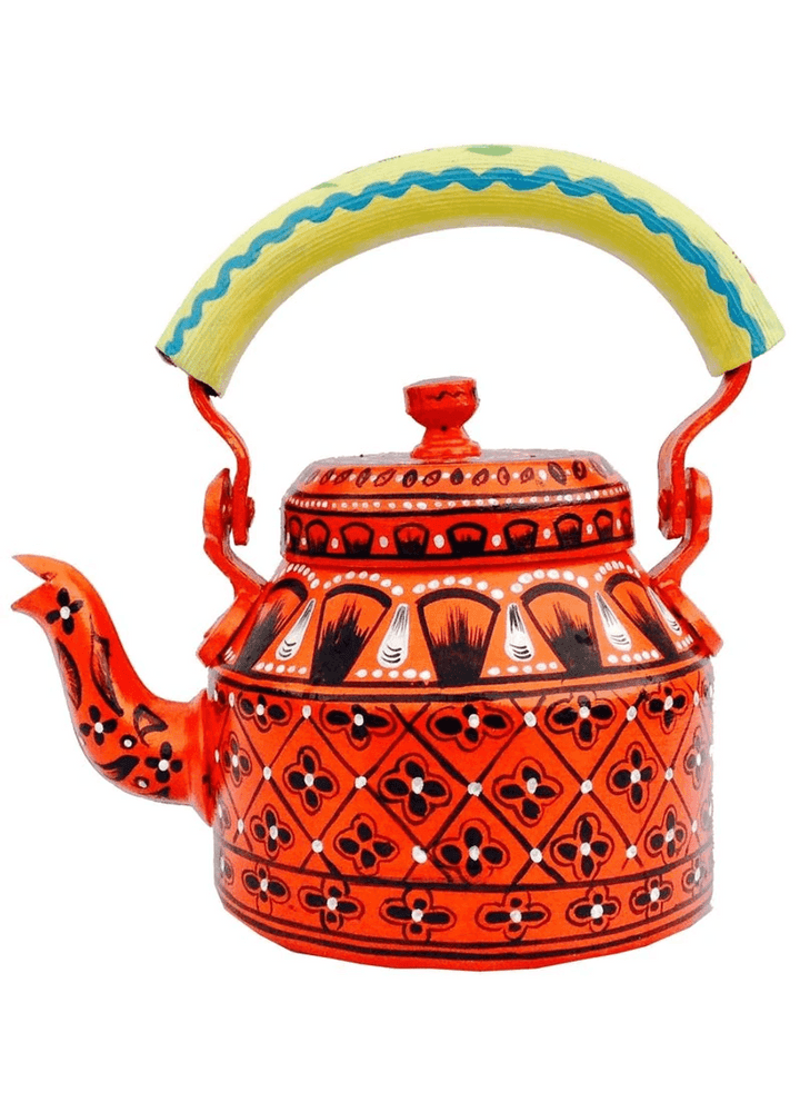 Designer Painted Kettle 1L | Elegant Serveware for Parties