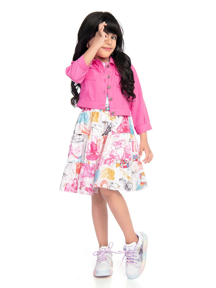 Pink Dress for Girls | Comfortable Fit for Everyday Wear