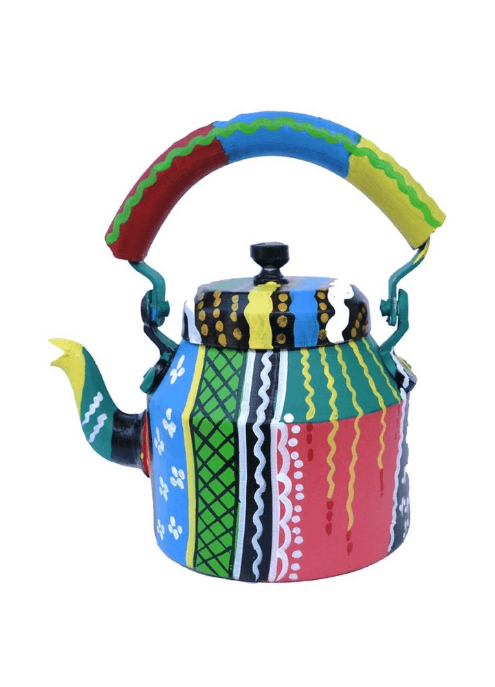 Handpainted Tea Kettle 1L | Decorative Serveware for Gifting