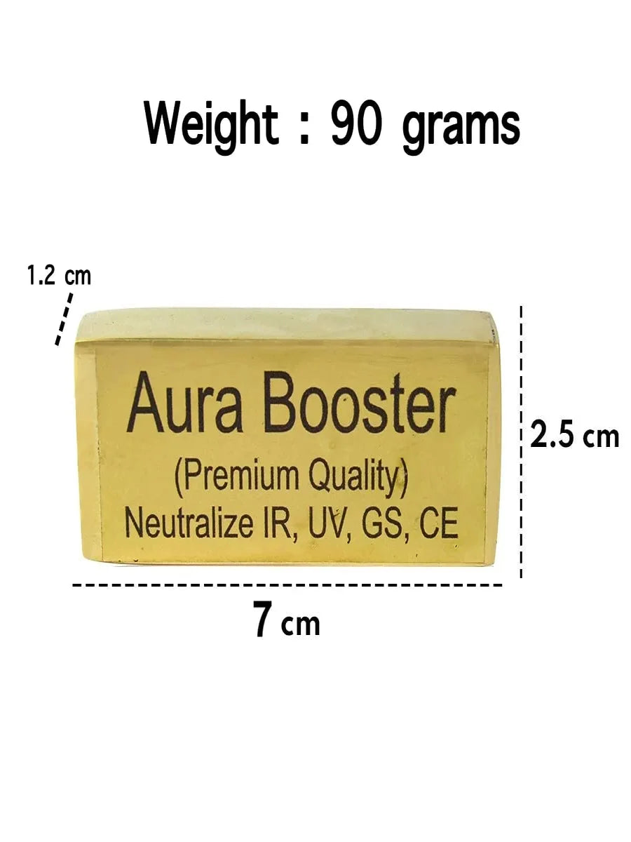 Brass Vastu Aura Booster Neutralize IR UV GS CE for Increase Positivity Energy
