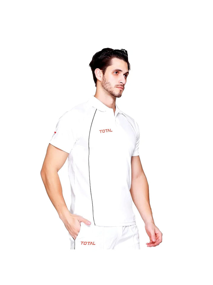 TOTAL Regular Half Sleeve Cricket T-Shirt - Comfort & Style