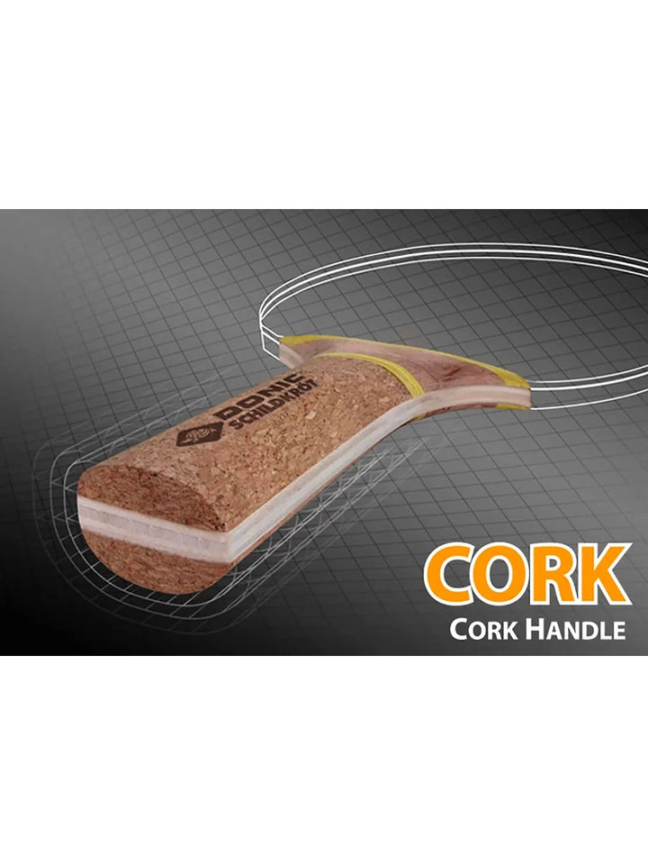DONIC Person 500 All-Rounder Table Tennis Bat for Beginners: Excellent Control, High Speed, and Good Rotation for Amateur Games