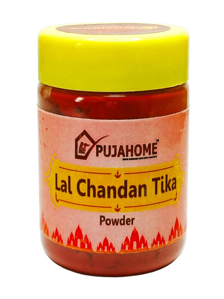 Premium Lal Chandan Tika Powder 50 Gram Box