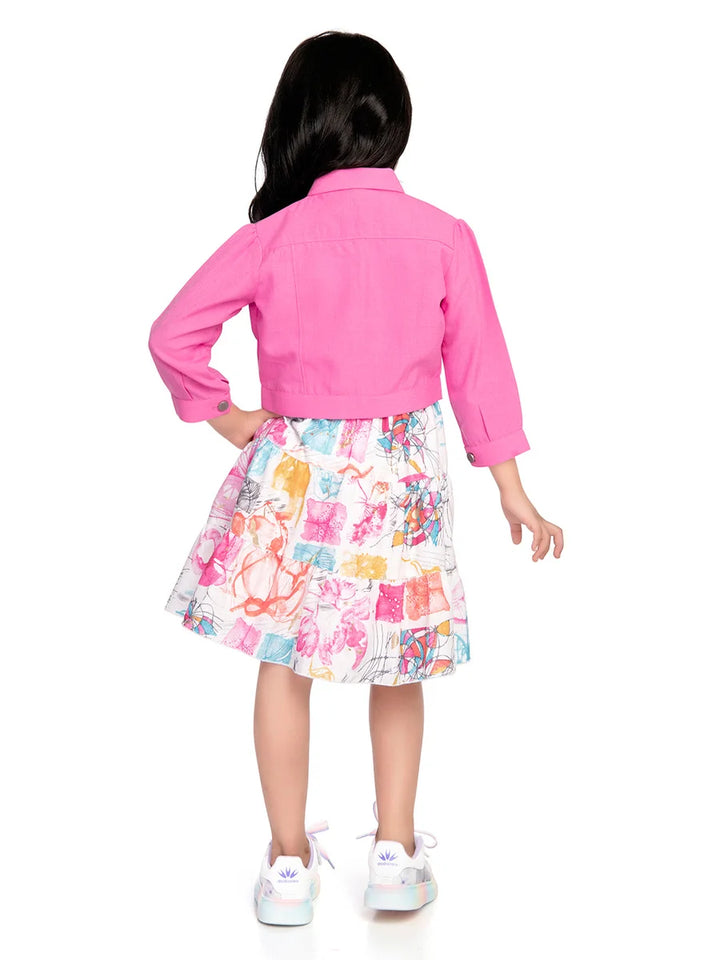 Pink Dress for Girls | Comfortable Fit for Everyday Wear