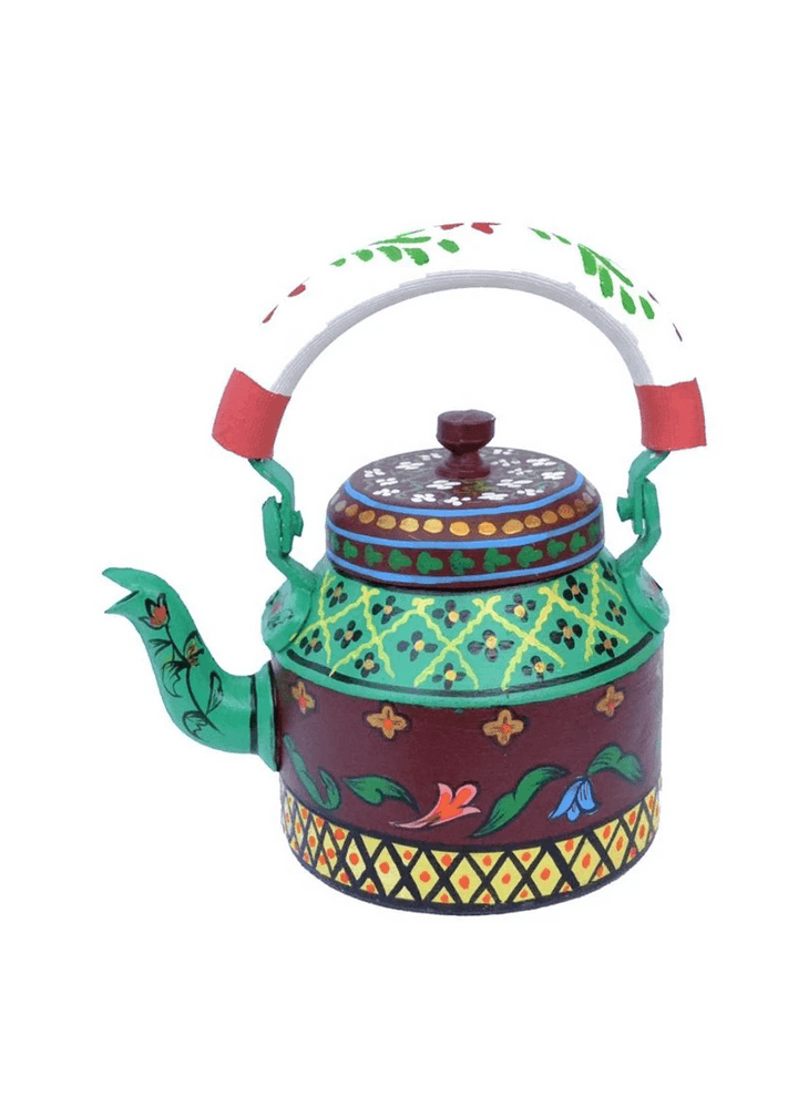 Designer Tea Kettle 1L | Unique Handpainted Kitchen Accent