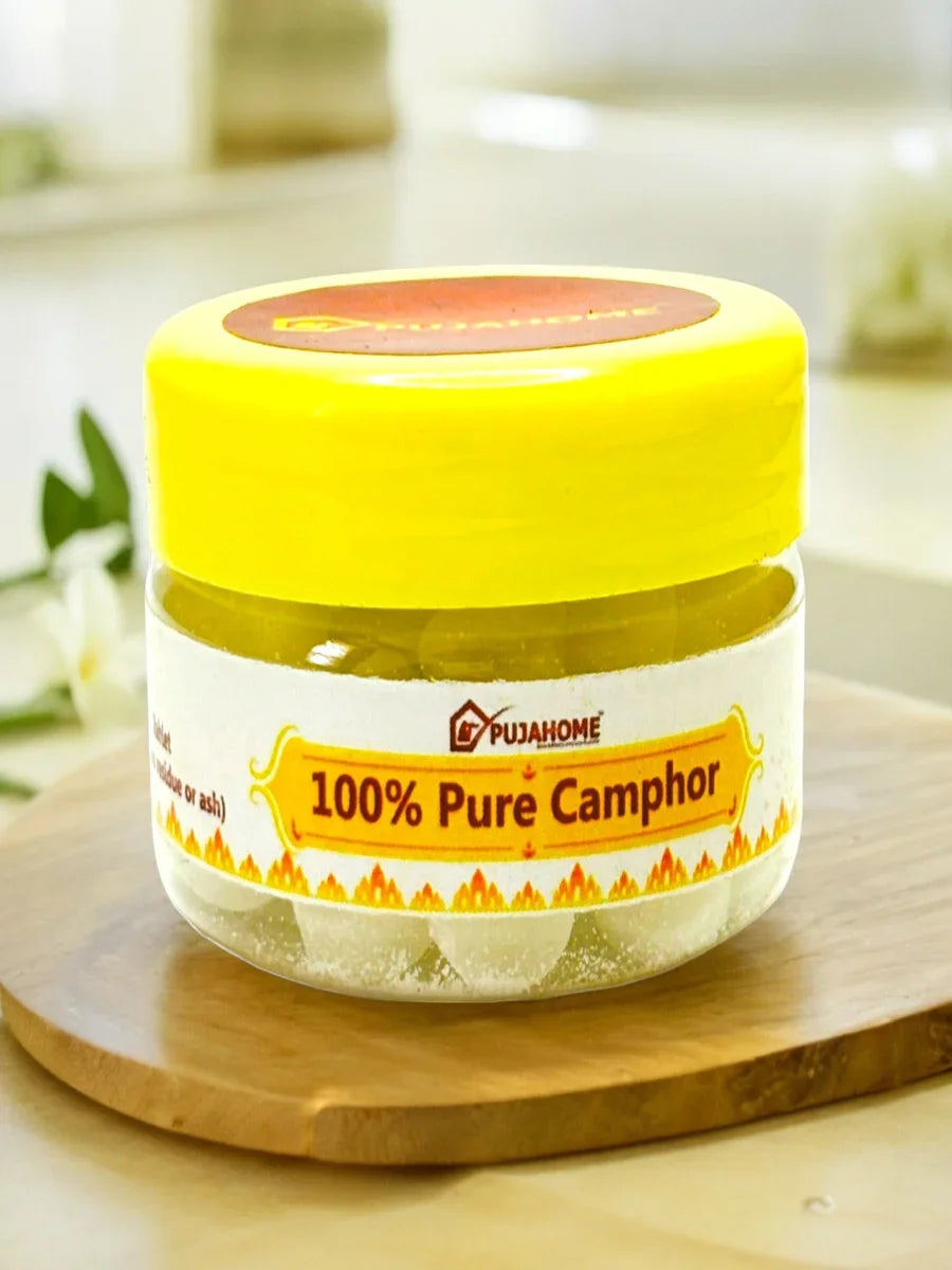 Premium Camphor Tablets | Kapoor - Pack of 25 Gram
