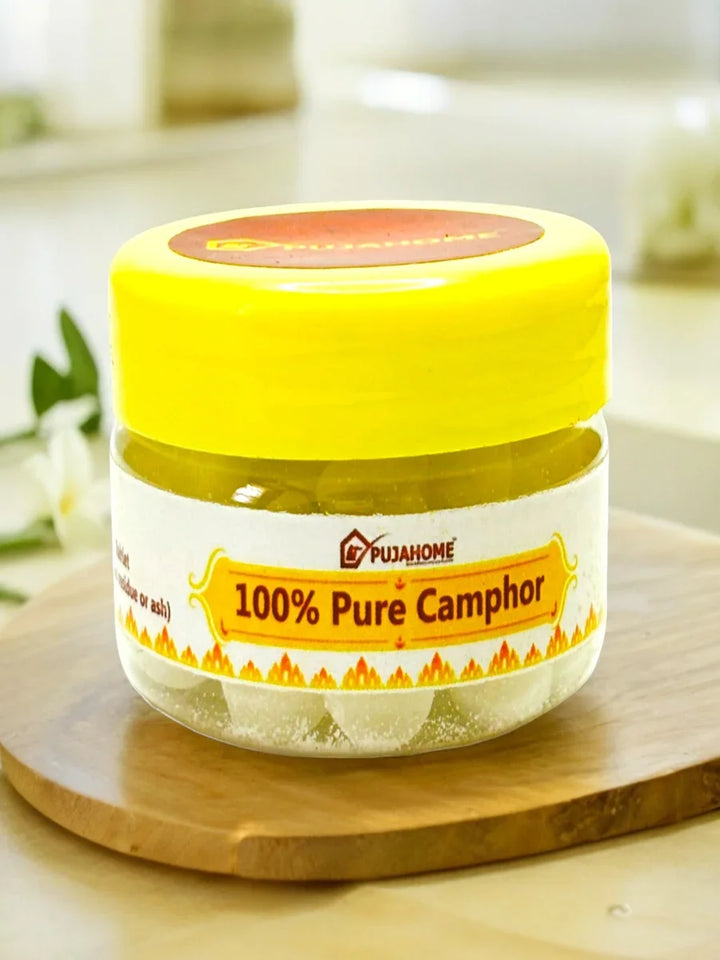 Premium Camphor Tablets | Kapoor - Pack of 25 Gram