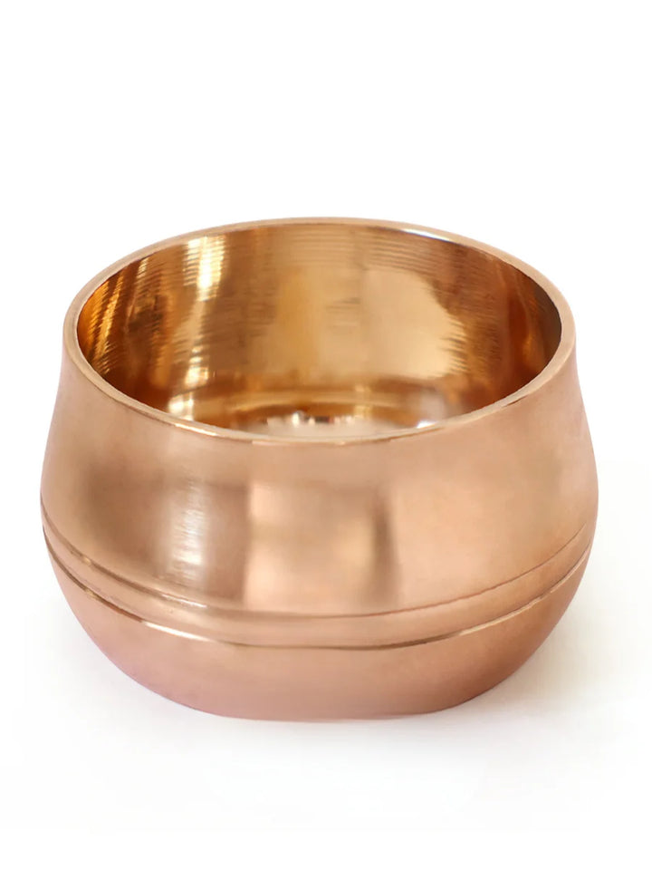 Handcrafted Kansa Dinner Set Ayurvedic Benefits | 6 Pcs Tableware
